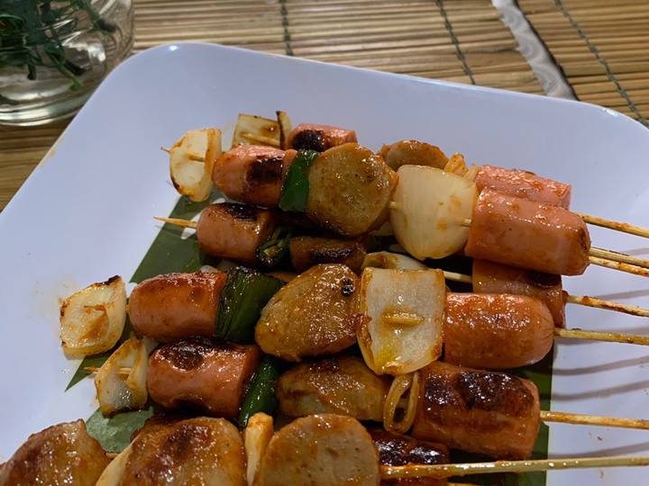 Ini dia! Bagaimana cara memasak Sate simple saus bbq dijamin istimewa