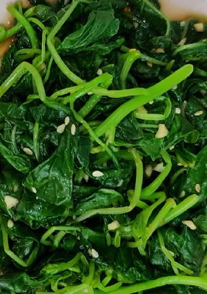 Foto resep Bayam Korea