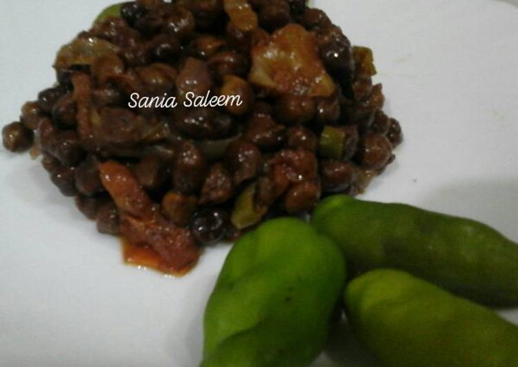 Recipe of Quick Black chana Masala