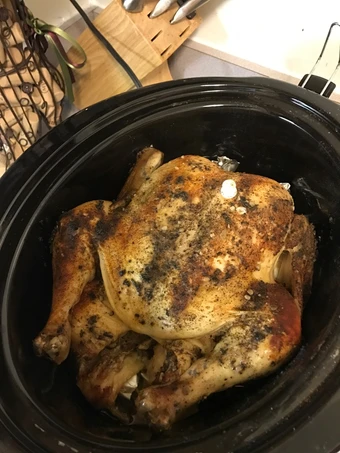 Easy Way Make Recipe Slow Cooker Whole Chicken that is Perfect, So Delicious}