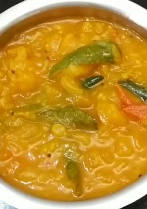 A picture of Poori Masala/ Potato Masala.
