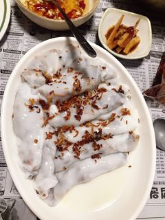 Hình của món Bánh cuốn keto.