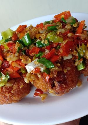 Foto resep Ayam Bento Lada Garam