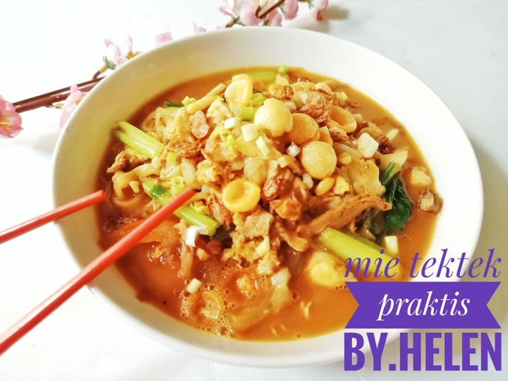 Cara Gampang Membikin Resep Mie tektek praktis by.helen yang Lezat Anti Ribet, Menggugah Selera