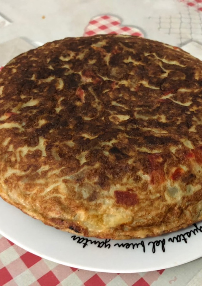 Una foto de Tortilla paisana