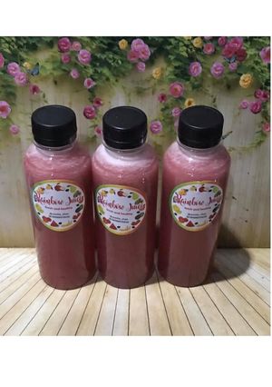 Foto resep Diet Juice Melon Lemon Dates Purple Cabbage