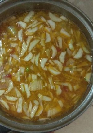 Hình của món Canh dưa chuột thơm lừng.
