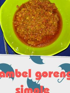 Foto resep Sambel goreng simple