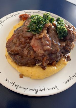 Una foto de Osobuco a la italiana