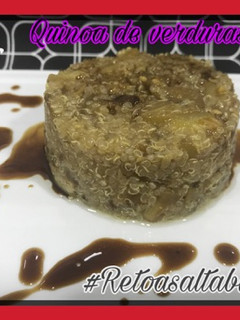 Una foto de Quinoa de verduras