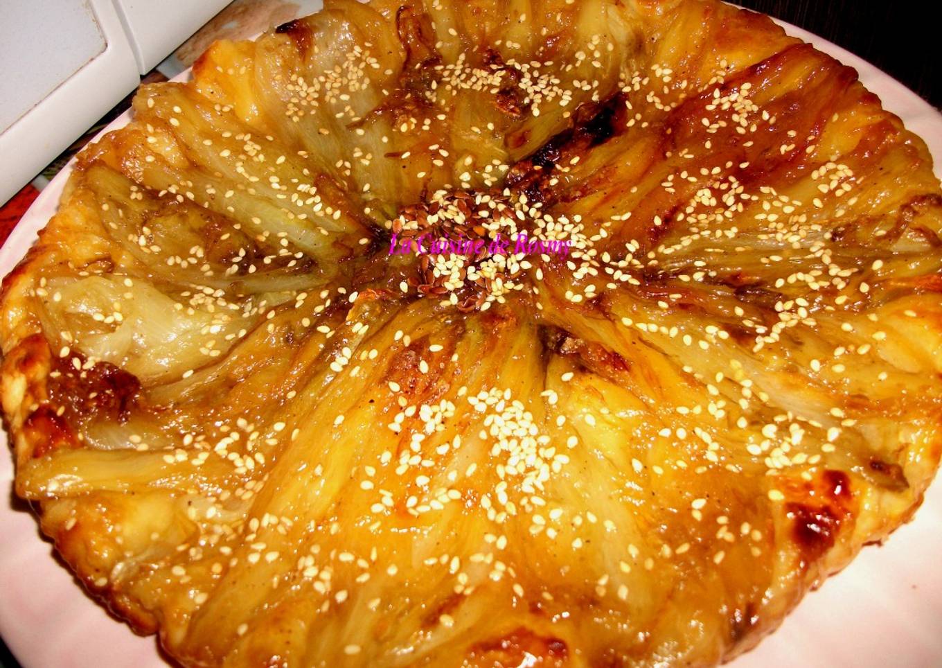 Mon TATIN D'ENDIVES Caramélisées