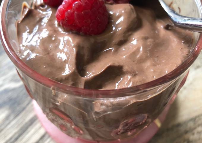 Chocolate mousse - made with tofu (vegan)