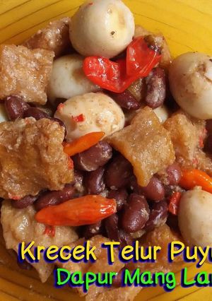 Foto resep Krecek Telur Puyuh Kacang Merah