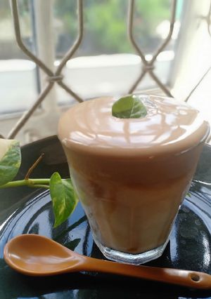 Foto resep 35. Es Susu Dalgona