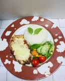 Bistec de res a la parmesana!