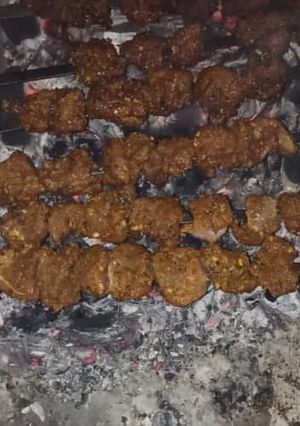 A picture of Tikka boti.