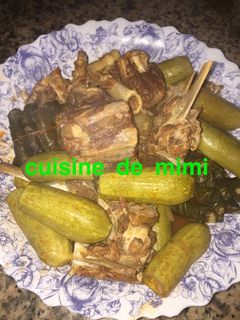 صورة لوصفة محشي الكوسا