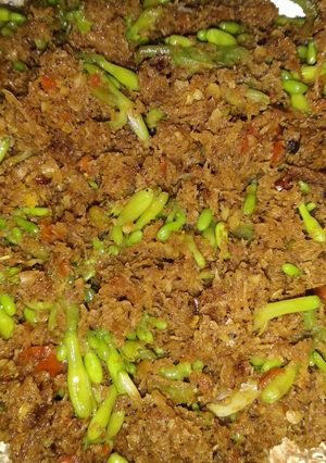 Foto resep Urab bunga pepaya