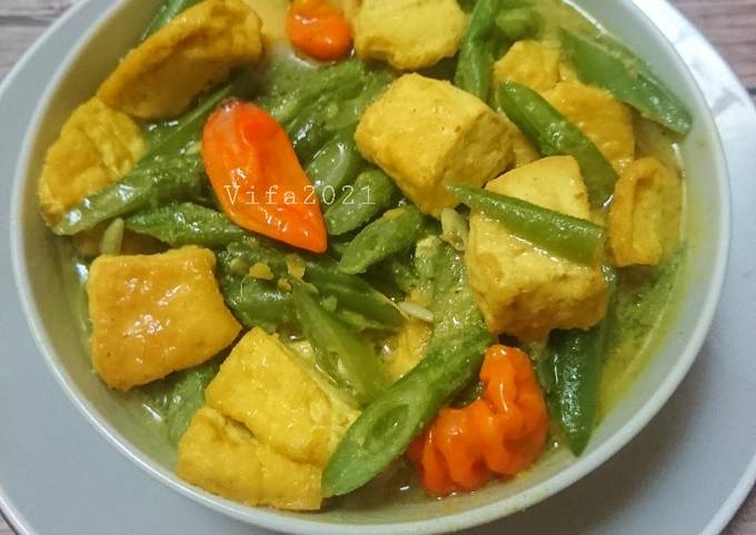 Resep Tahu Buncis Kuah Kuning Oleh Vifa Cookpad