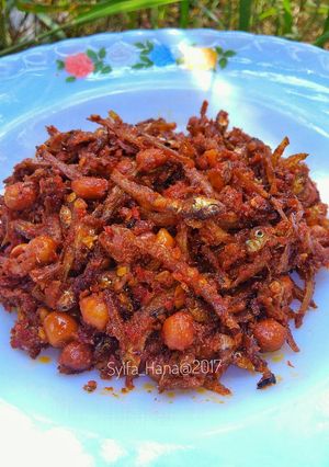 Foto resep Sambel Teri Kacang Super Pedas