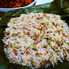 A picture of Bothok pete cina teri medan.