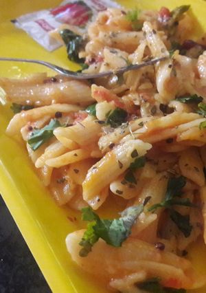 A picture of Spicy Pasta.