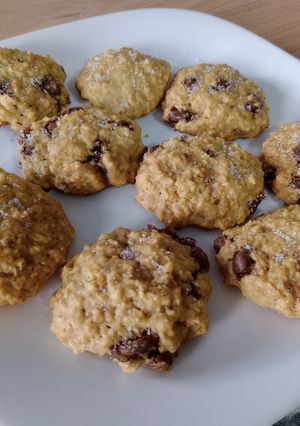 Una foto de Galletitas de avena y banana🍪🍌