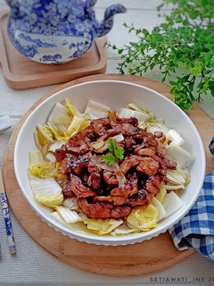 Foto resep Tumis sawi daging sapi