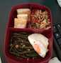 Cara Membuat Lunchbox diet: ayam suwir sambal matah + tumis kacang panjang Kekinian