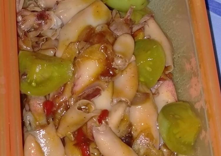 Resep Oseng cumi asin | Bahan Membuat Oseng cumi asin Yang Bikin Ngiler