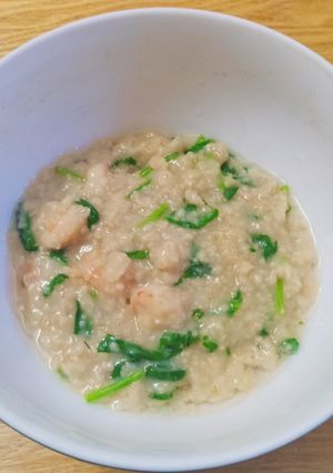 Hình của món Cháo Yến mạch.