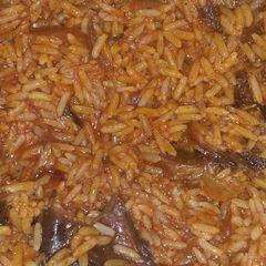 Red oil rice A picture of Red oil rice.
