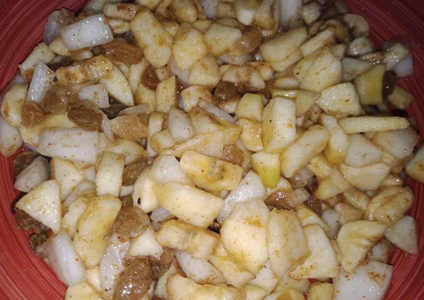 Tasty fruit chaat