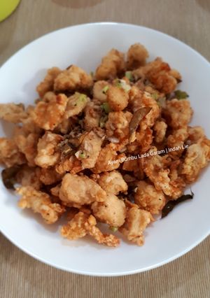 Foto resep Ayam Bumbu Lada Garam ala Indah