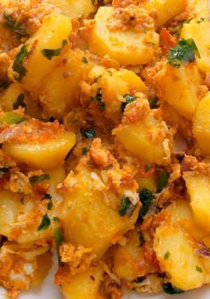 A picture of Sauteed potatoes.