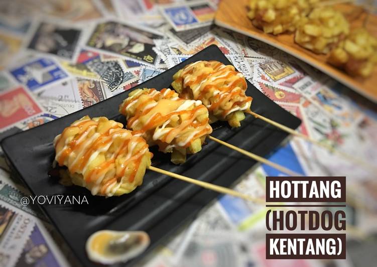 Bumbu Hottang (hotdog kentang) | Resep Membuat Hottang (hotdog kentang) Yang Enak Banget