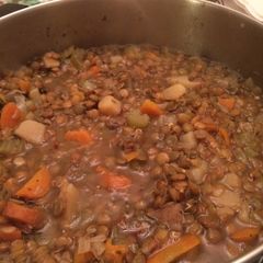 A picture of Lentil Soup.