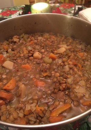 A picture of Lentil Soup.