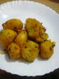Roast potato masala