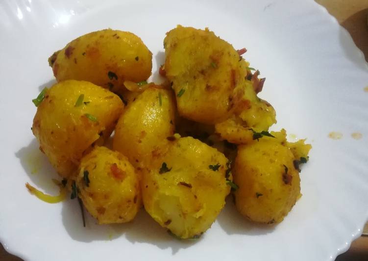 Step-by-Step Guide to Make Favorite Roast potato masala