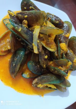 Foto resep Kerang hijau saus padang