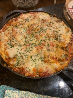 A picture of Stuffed Rigatoni.