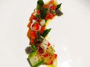 Gambar salad honey mustard