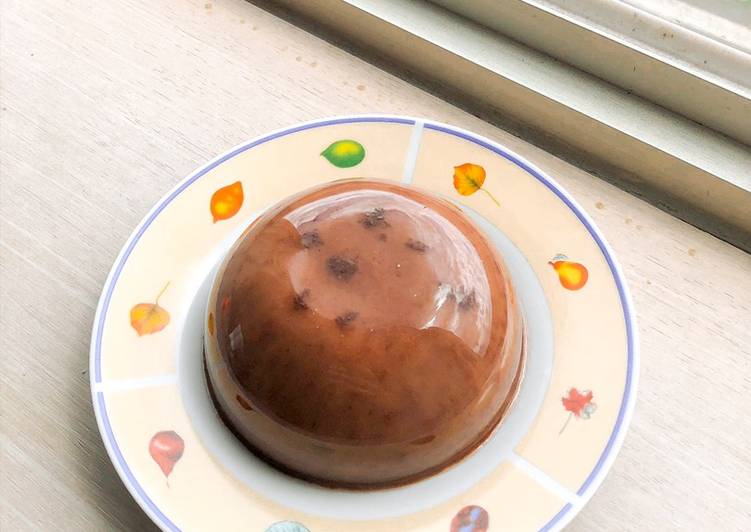 Resep Chocolate Silky Pudding, Enak