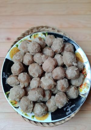 Foto resep Pentol bakso sapi kenyal