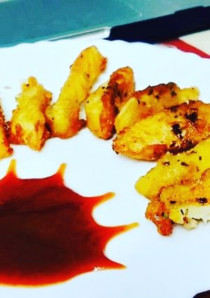 A picture of Crispy Potato Wedges.