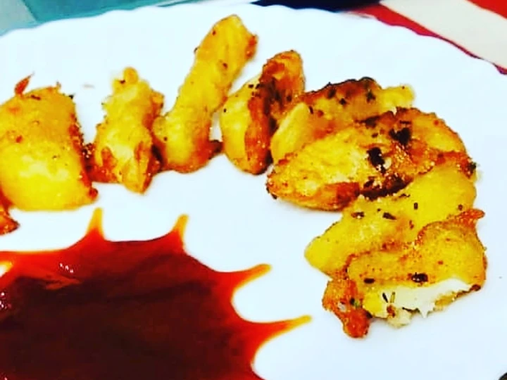 Recipe Crispy Potato Wedges which Delicious