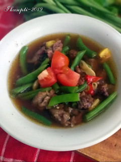 Foto resep Asem-asem Buncis Daging