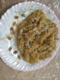 A picture of Pineapple halwa.