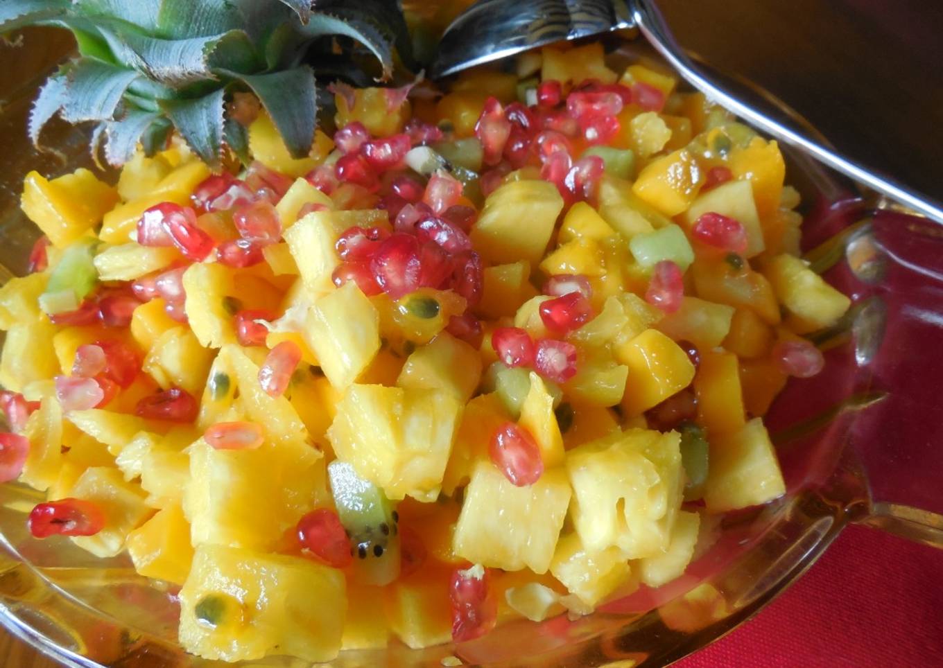 Steps to Make Quick Salade de fruits exotiques